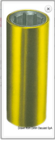 Buchse schiffswelle mm - f.schiffswelle, 35