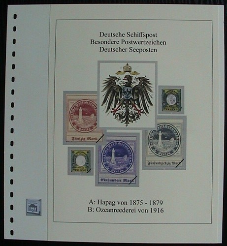 Deutsche schiffspost 1875 1879 - deutsche, 1875-1879