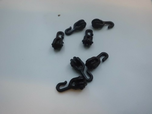 Schwarze takelage haken - 7,